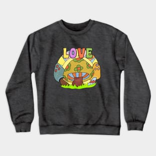 Love Vintage Style Crewneck Sweatshirt